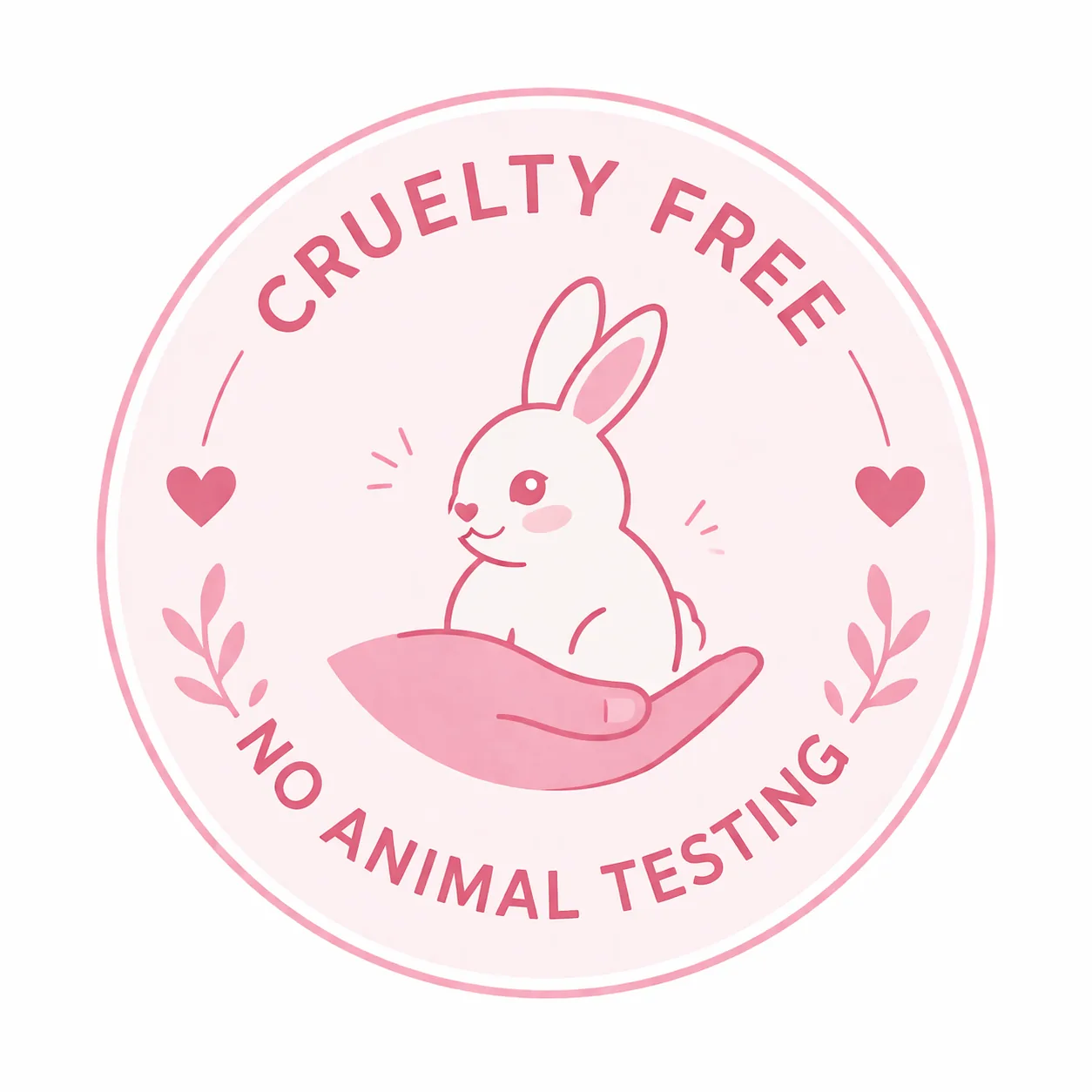 Cruelty free, no animal testing
